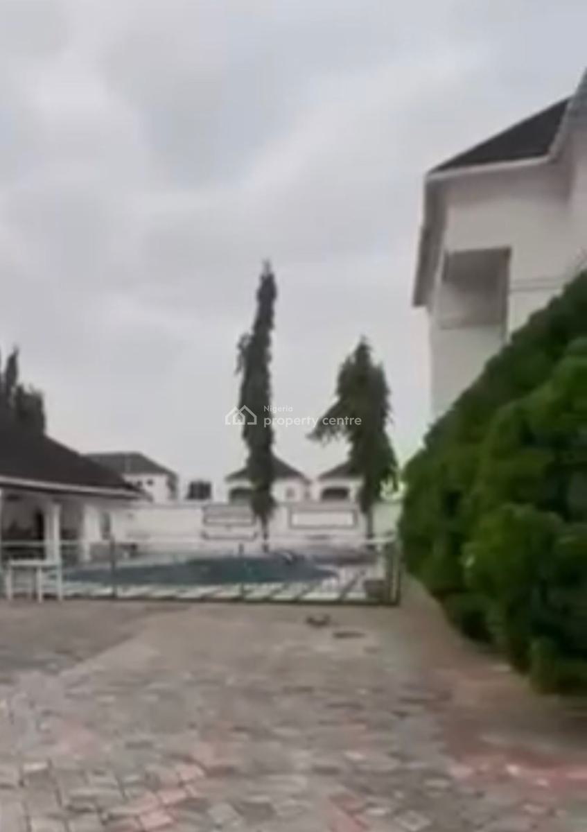 Spacious 6-bedroom Villa+2 Bedroom Bq with Swimming Pool, Sangotedo, Ajah, Lagos, Detached Duplex for Sale