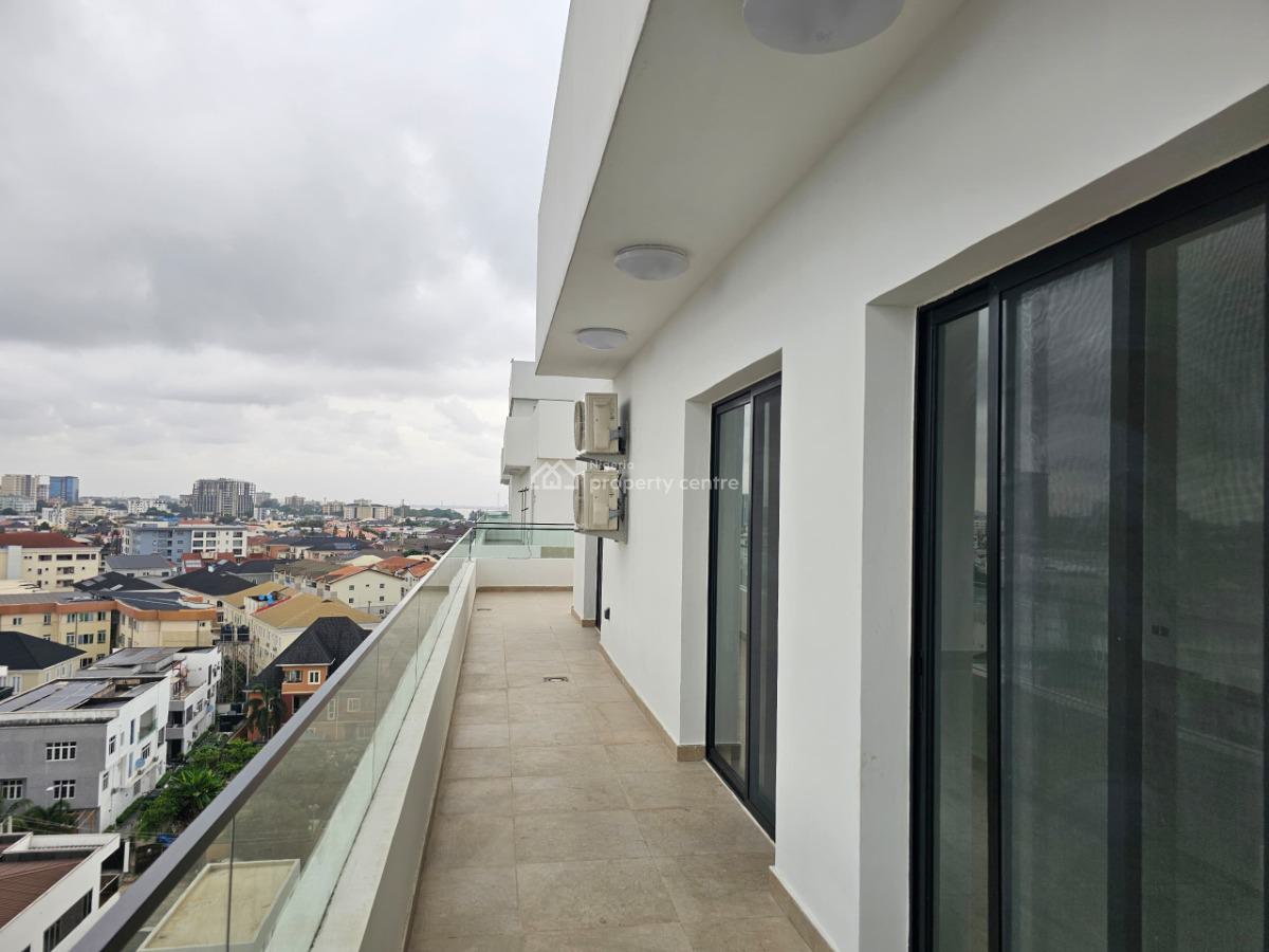 Luxurious 3 Bedroom Ensuite Penthouse with 200sqm Private Terrace, Ikoyi, Lagos, Flat / Apartment for Rent