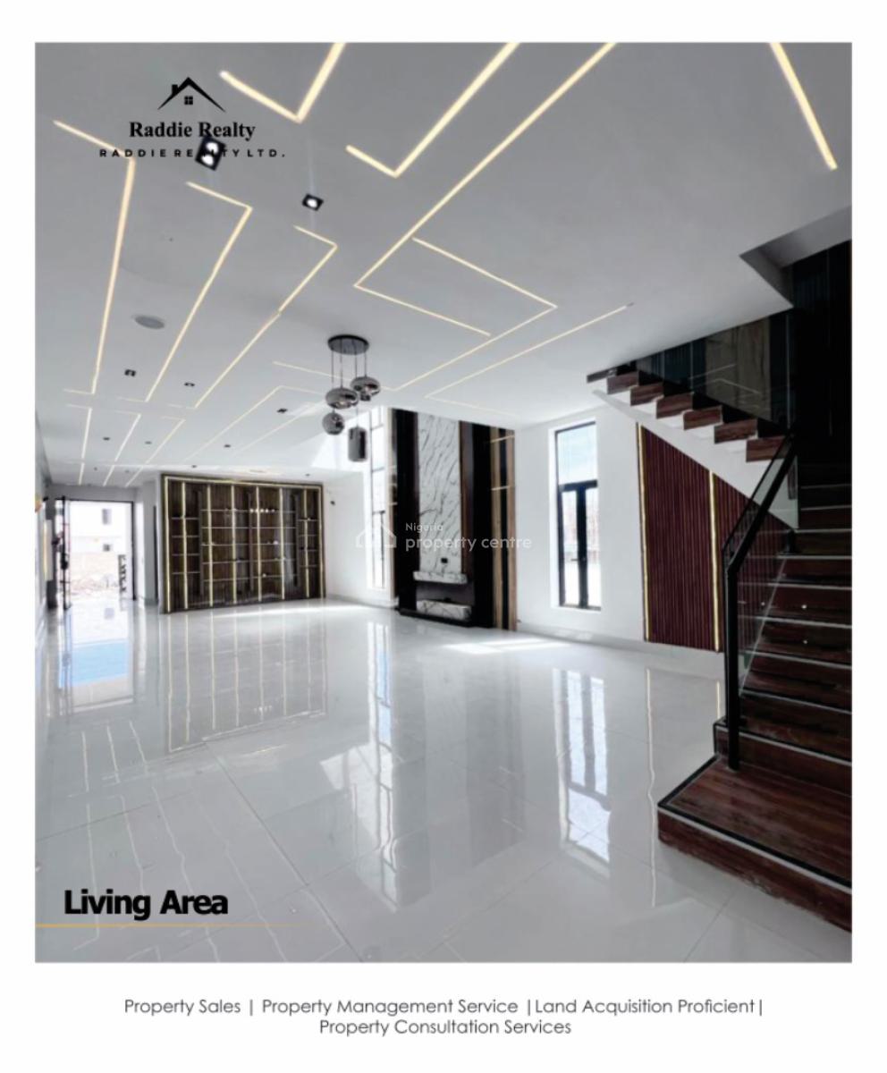 Luxury 5 Bedroom Fully Detached Duplex with Pool, Ajah, Lagos, Detached Duplex for Sale