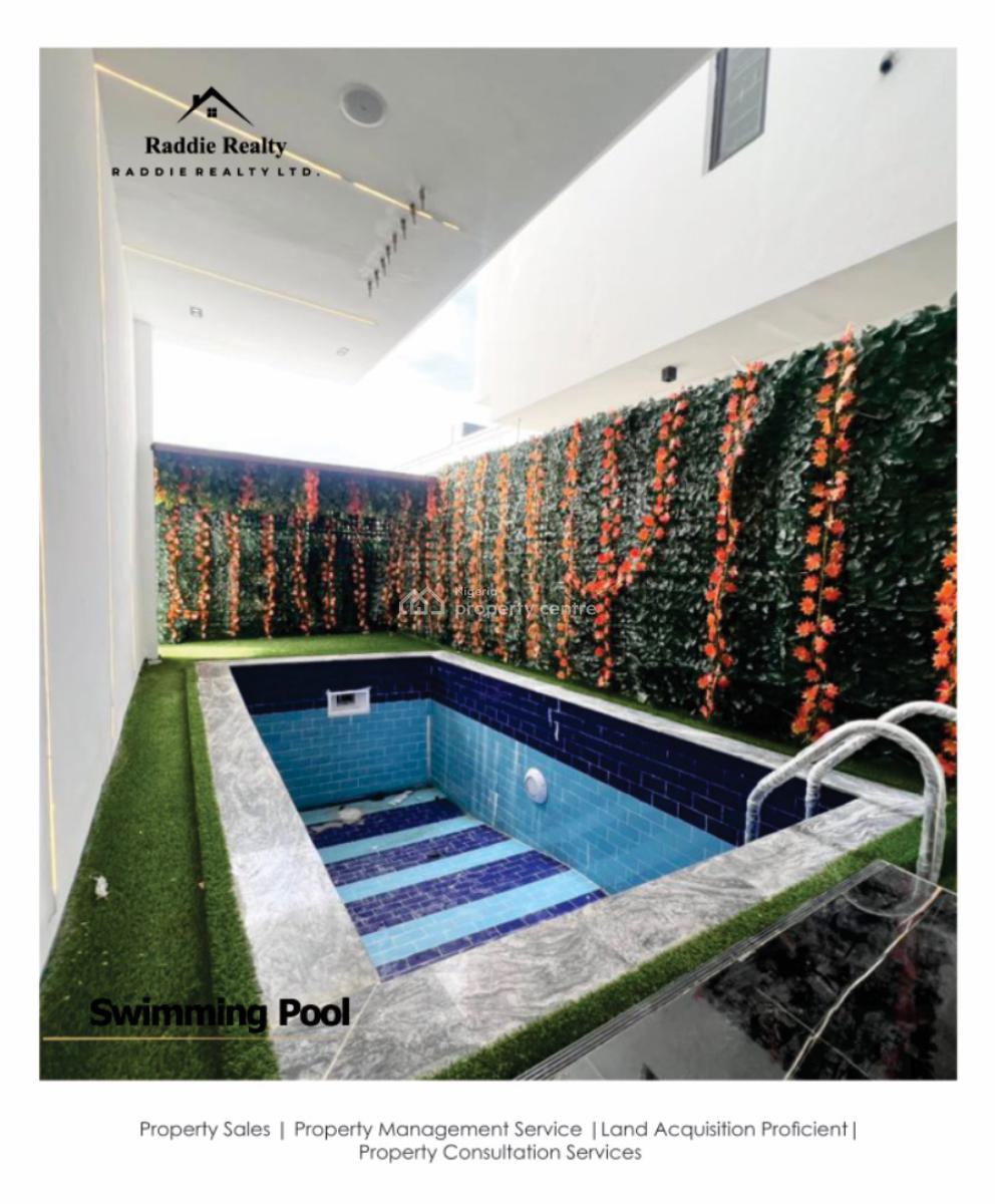 Luxury 5 Bedroom Fully Detached Duplex with Pool, Ajah, Lagos, Detached Duplex for Sale