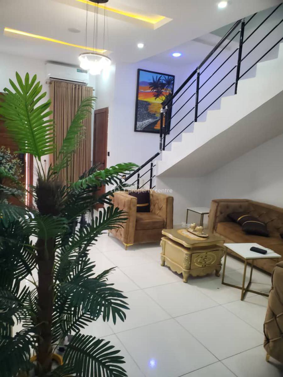 Furnished 2bedroom Terrace Duplex with Inverter in a Secure Estate, Ikota, Lekki, Lagos, Terraced Duplex for Sale