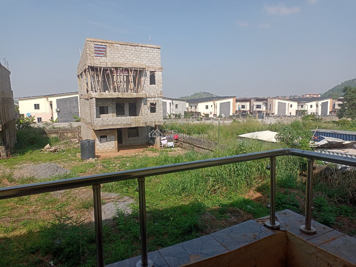 Newly Built 4 Bedroom Terrace House Mdt/4br/3/3, Flat 3, Gate 2 Aquamarine Estate, Wumba, Abuja, Terraced Duplex for Sale