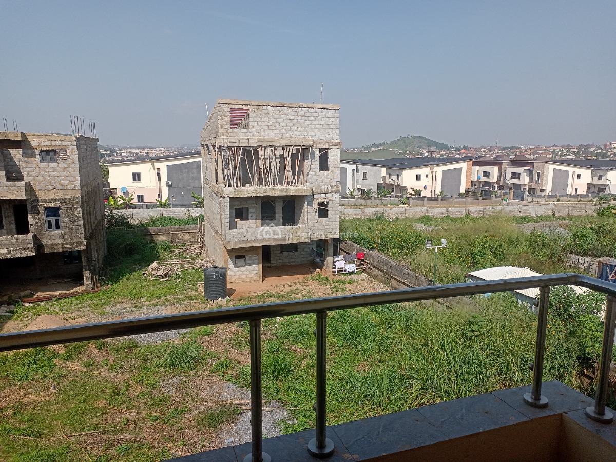 Newly Built 4 Bedroom Terrace House Mdt/4br/3/3, Flat 3, Gate 2 Aquamarine Estate, Wumba, Abuja, Terraced Duplex for Sale