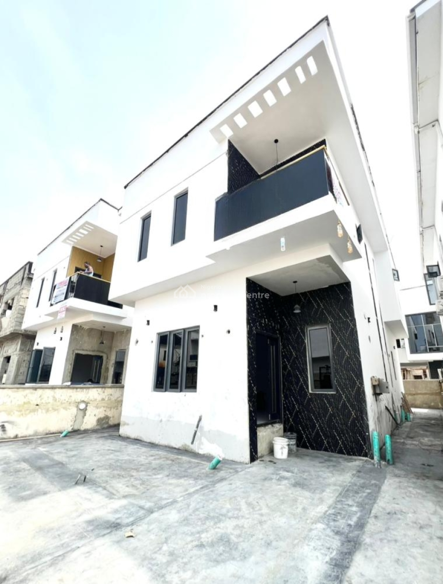 Newly Built 4 Bedroom Detached Duplex with Bq in a Secure Estate, Ikota, Lekki, Lagos, Detached Duplex for Sale