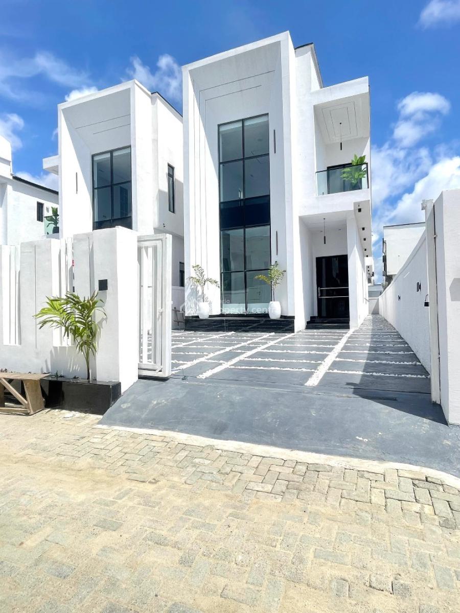 Luxury 5 Bedroom  Fully Detached Duplex with Bq and Swimming Pool, Ajah, Lagos, Detached Duplex for Sale
