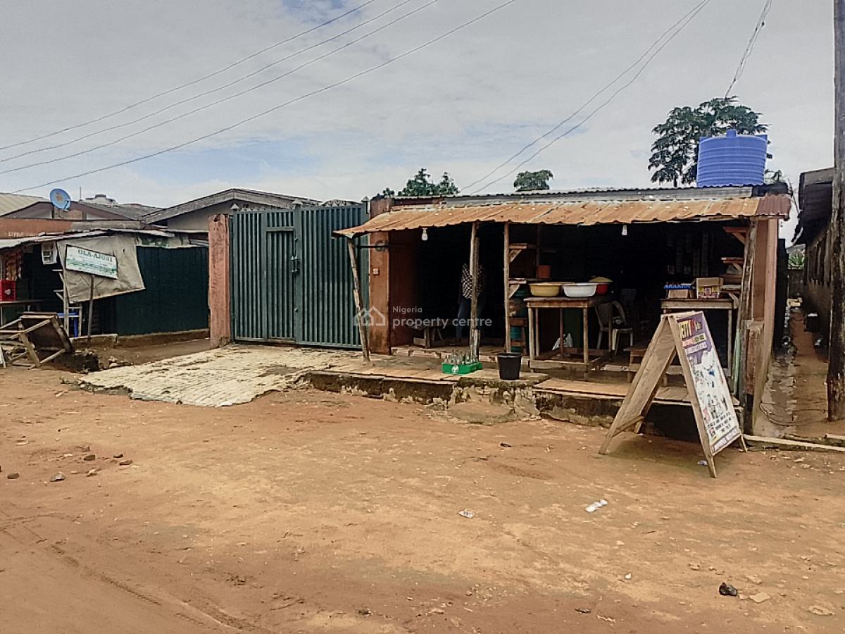 4 Bedroom Flat Bungalow, with a Store and 2 Shops in The Front on Half, Off Ijegun Road, Community Road, Ikotun, Lagos State., Ikotun, Lagos, Detached Bungalow for Sale