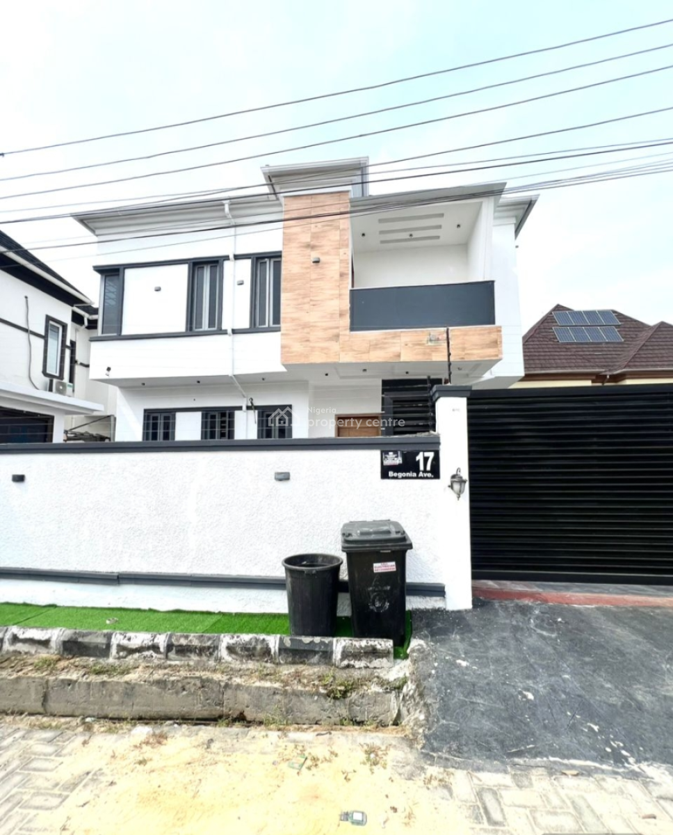 Exquisite 4 Bedroom Fully Detached Duplex in a Secure Estate, Ikota, Lekki, Lagos, Detached Duplex for Rent