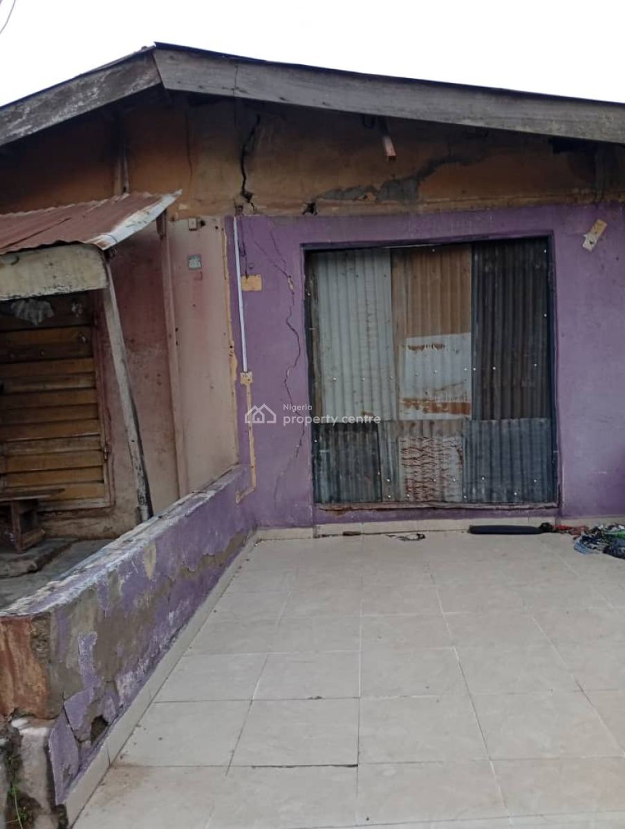 Bungalow on Half Plot of Land, Alapere, Ketu, Lagos, Detached Bungalow for Sale