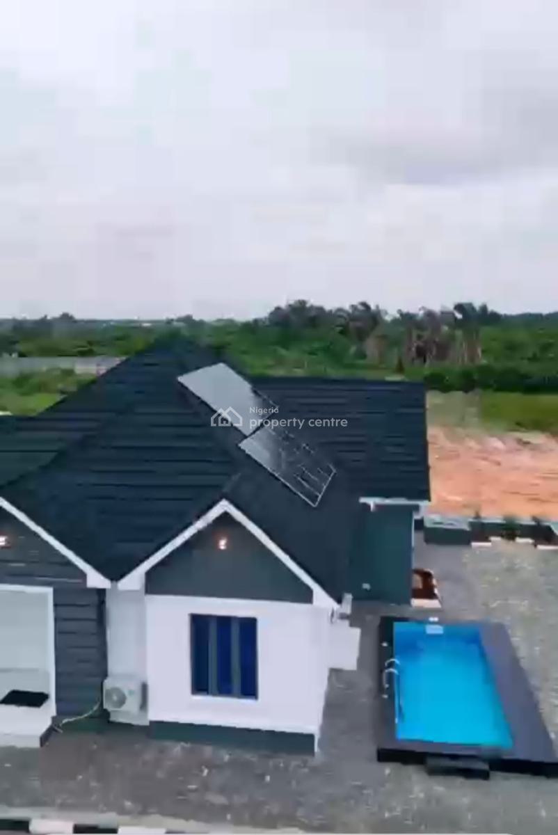 Luxurious 4 Bedroom Detached Bungalow + Pool, Eleranigbe, Ibeju Lekki, Lagos, Detached Bungalow for Sale