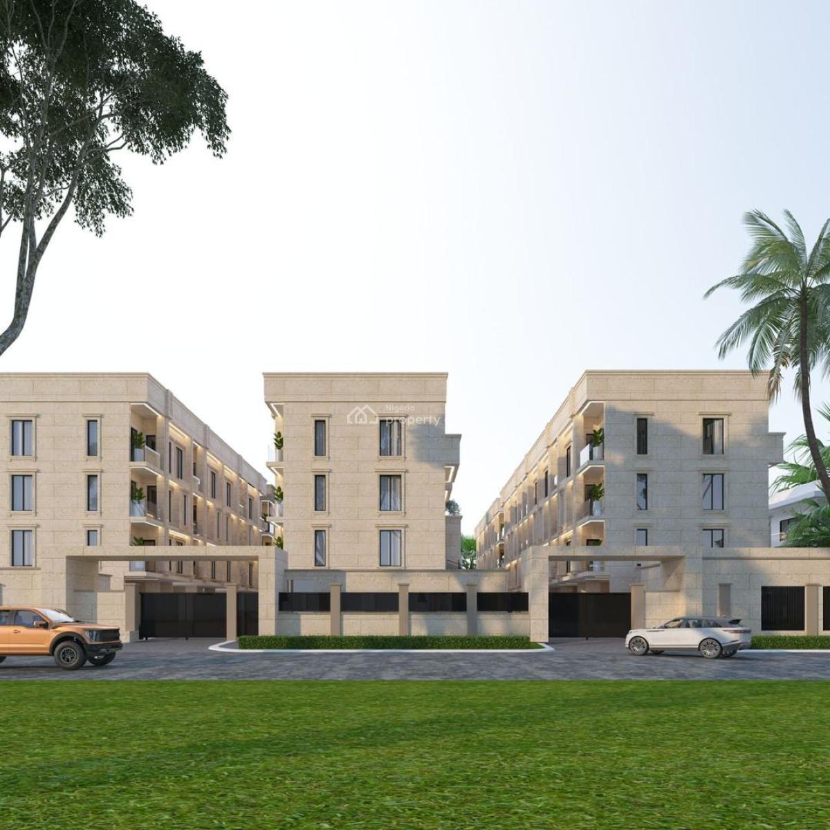 Luxury 4 Bedroom Terrace with 2bqs, Ikoyi, Lagos, Terraced Duplex for Sale