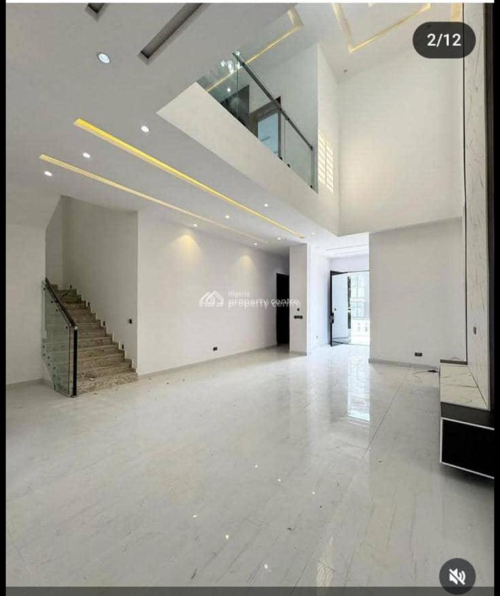 Lovely Built 5 Bedroom Fully Detached Duplex Plus Bq, Lekki County, Ikota, Lekki, Lagos, Detached Duplex for Sale