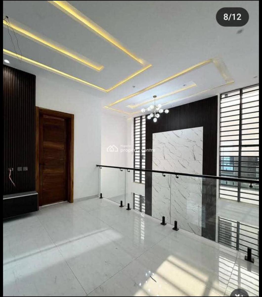 Lovely Built 5 Bedroom Fully Detached Duplex Plus Bq, Lekki County, Ikota, Lekki, Lagos, Detached Duplex for Sale