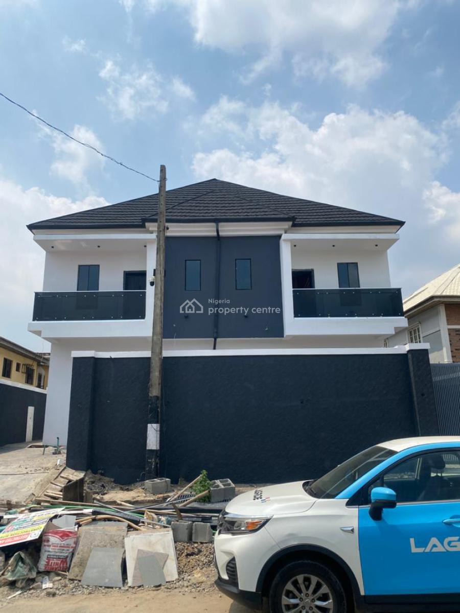 Two Units of Newly Built 4 Bedroom Semi-detached Duplex, Gra Phase 1, Magodo, Lagos, Semi-detached Duplex for Sale