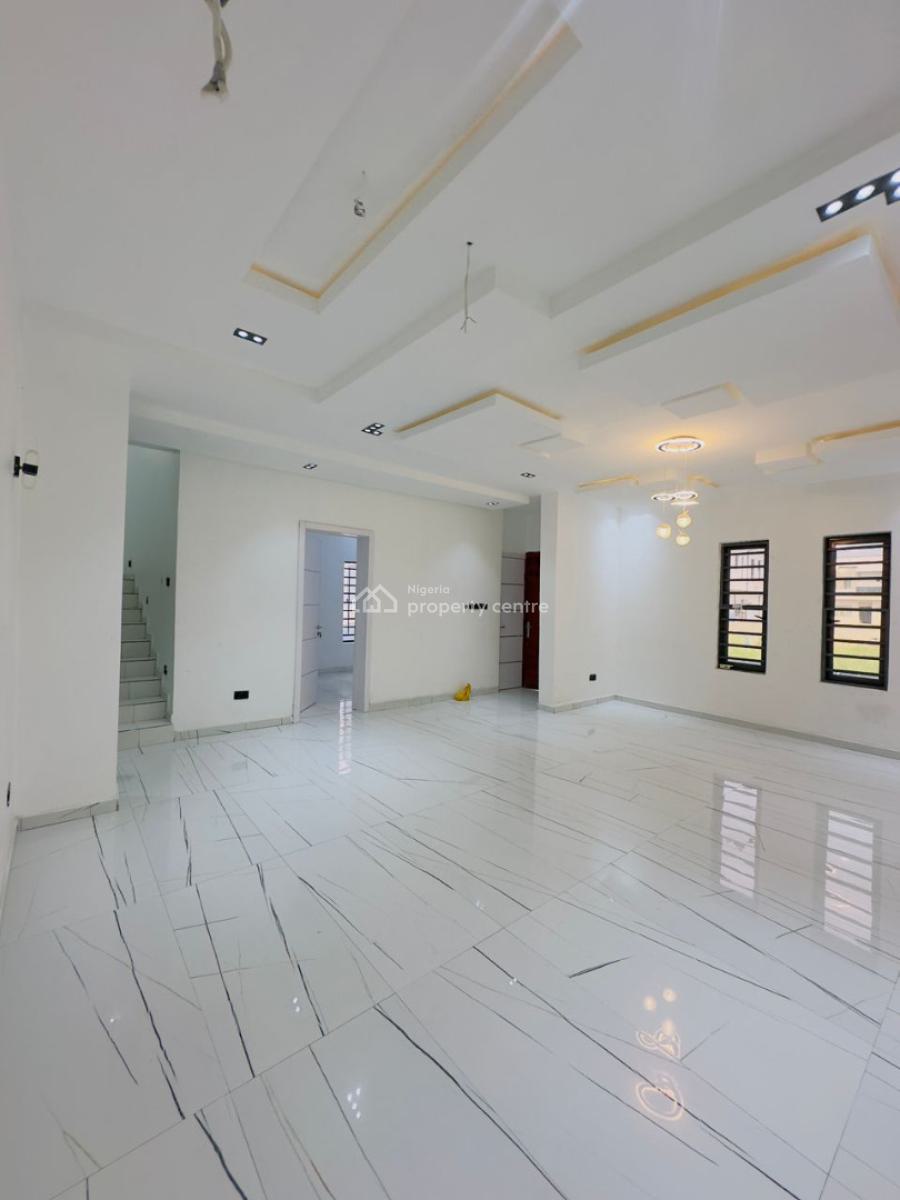 Contemporary 4 Bedroom Fully Detached Duplex with Swimming Pool, & Bq, Km 18 Coastal Road, Okun-ajah Rd, Meridian Boulevard Estate., Ajah, Lagos, Detached Duplex for Sale