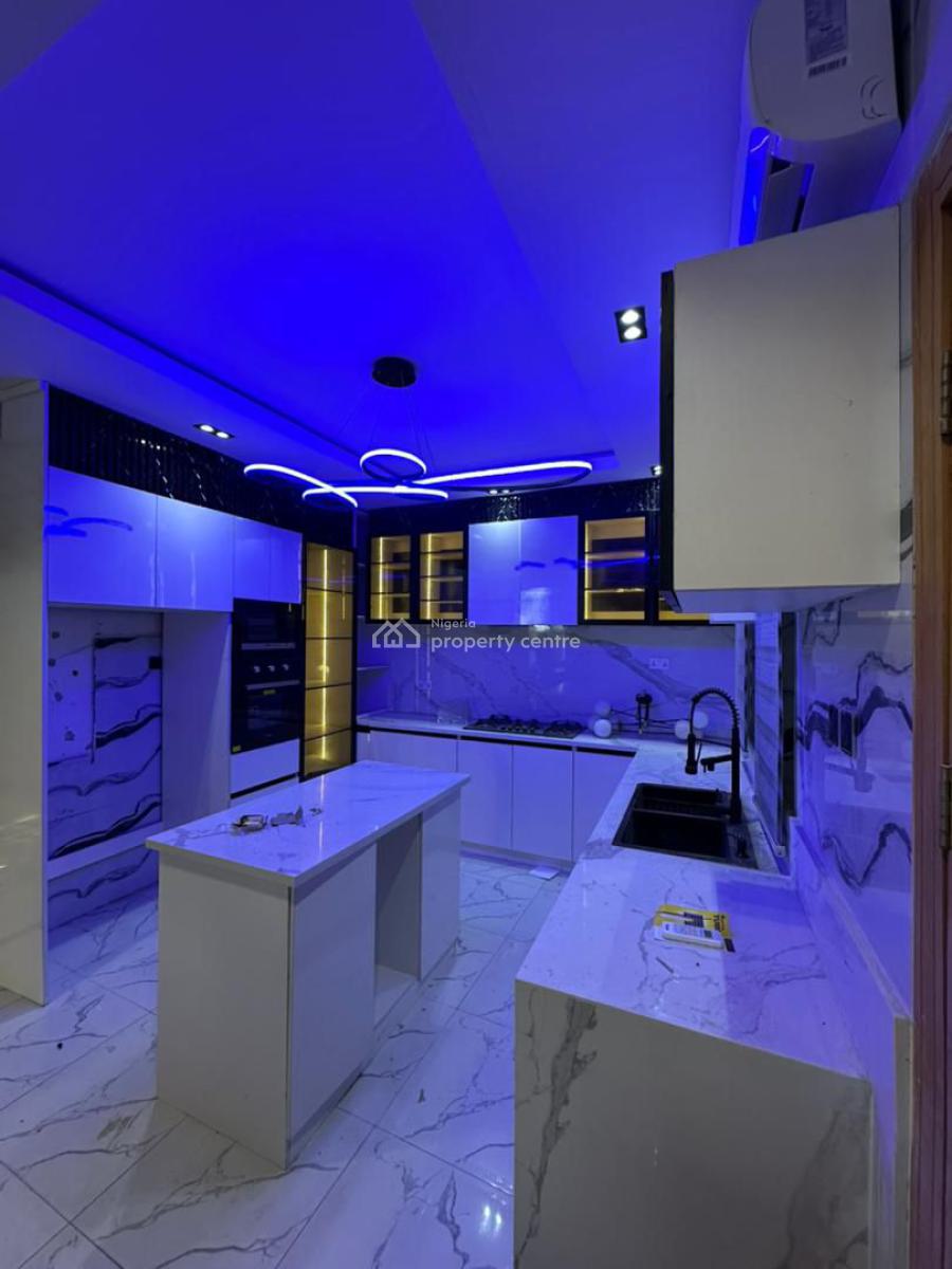 Lovely 4 Bedroom Furnished Fully Detached Duplex with a Room Bq, Osapa, Lekki, Lagos, Detached Duplex for Sale