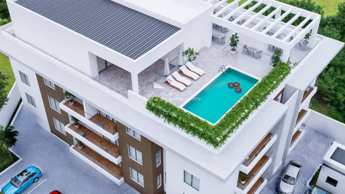 1,2 & 3 - Bedroom Apartment with Roof Top Pool/gym, The Cassava Court, Wuye, Abuja, Flat / Apartment for Sale