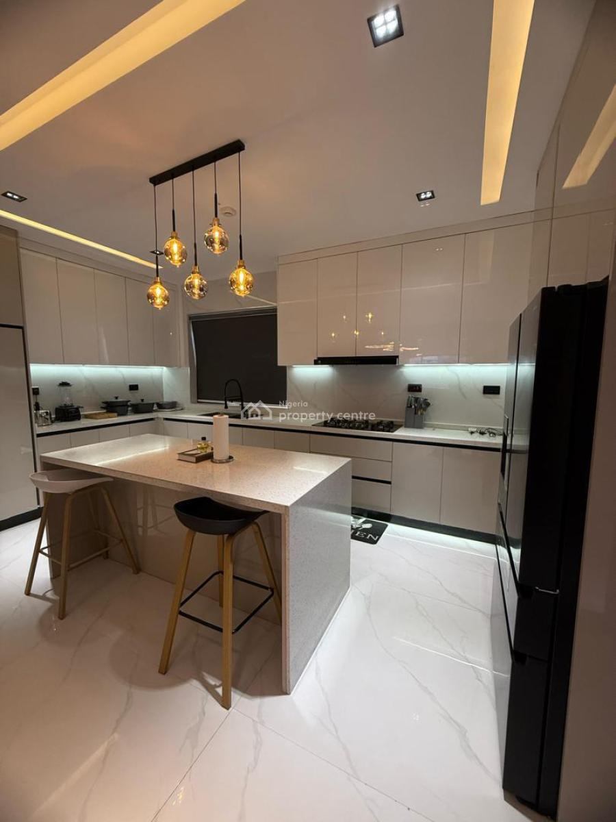 Most Luxurious Smart 5 Bedroom( Self Compound, Adeniyi Jones, Ikeja, Lagos, House Short Let