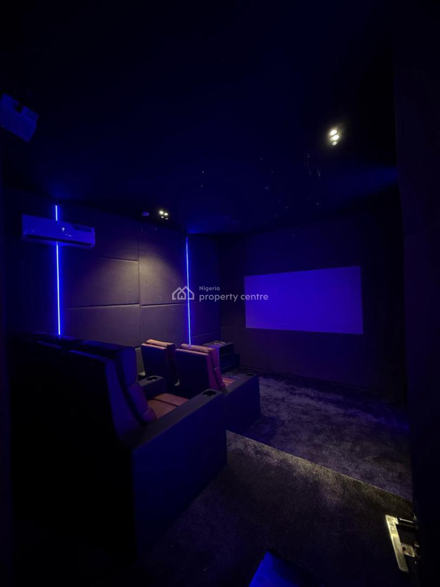 Most Luxurious Smart 5 Bedroom( Self Compound, Adeniyi Jones, Ikeja, Lagos, House Short Let