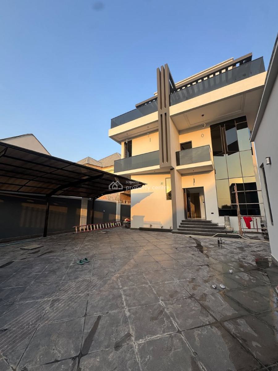 5bedrooms Fully Detached Duplex with Elevator Shaft Shaft and 2room Bq, Apo Resettlement, Apo, Abuja, Detached Duplex for Sale