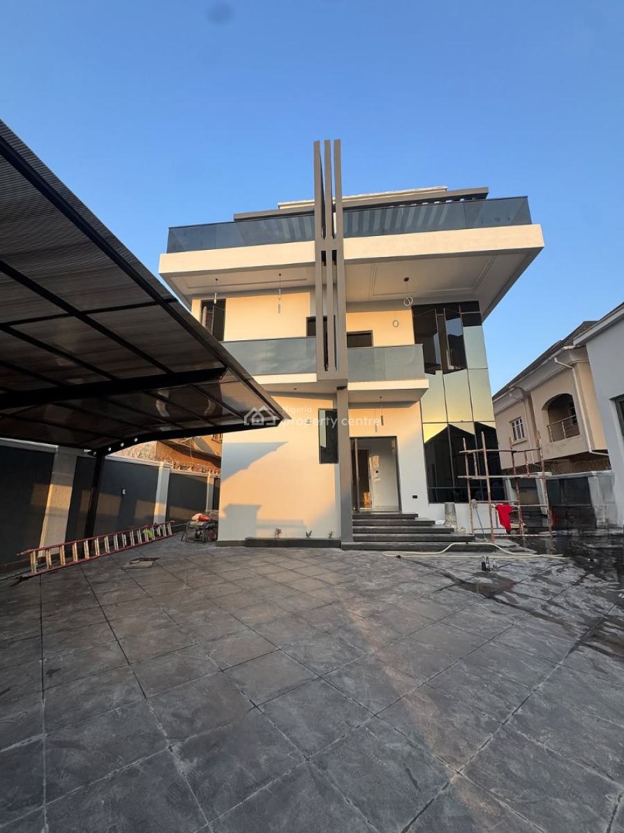 5bedrooms Fully Detached Duplex with Elevator Shaft Shaft and 2room Bq, Apo Resettlement, Apo, Abuja, Detached Duplex for Sale
