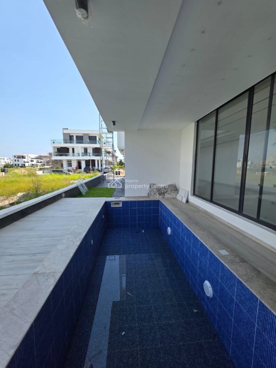 Spacious 5bedroom Semi Detached House with Pool and Bq, Ikate Lekki, Lekki, Lagos, Semi-detached Duplex for Sale