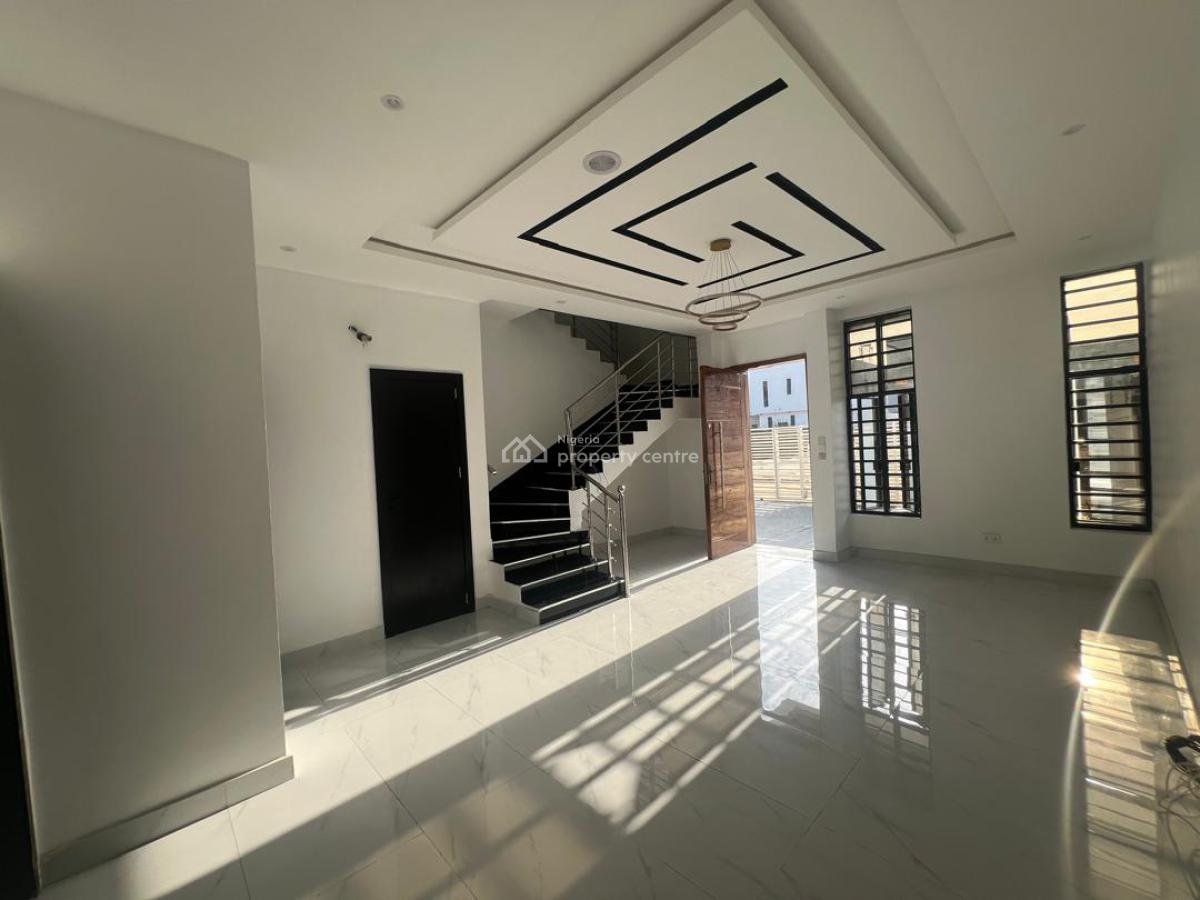 Brand New 4 Bedroom Semi-detached Duplex with Bq, Chevron, Lekki, Lagos, Semi-detached Duplex for Sale