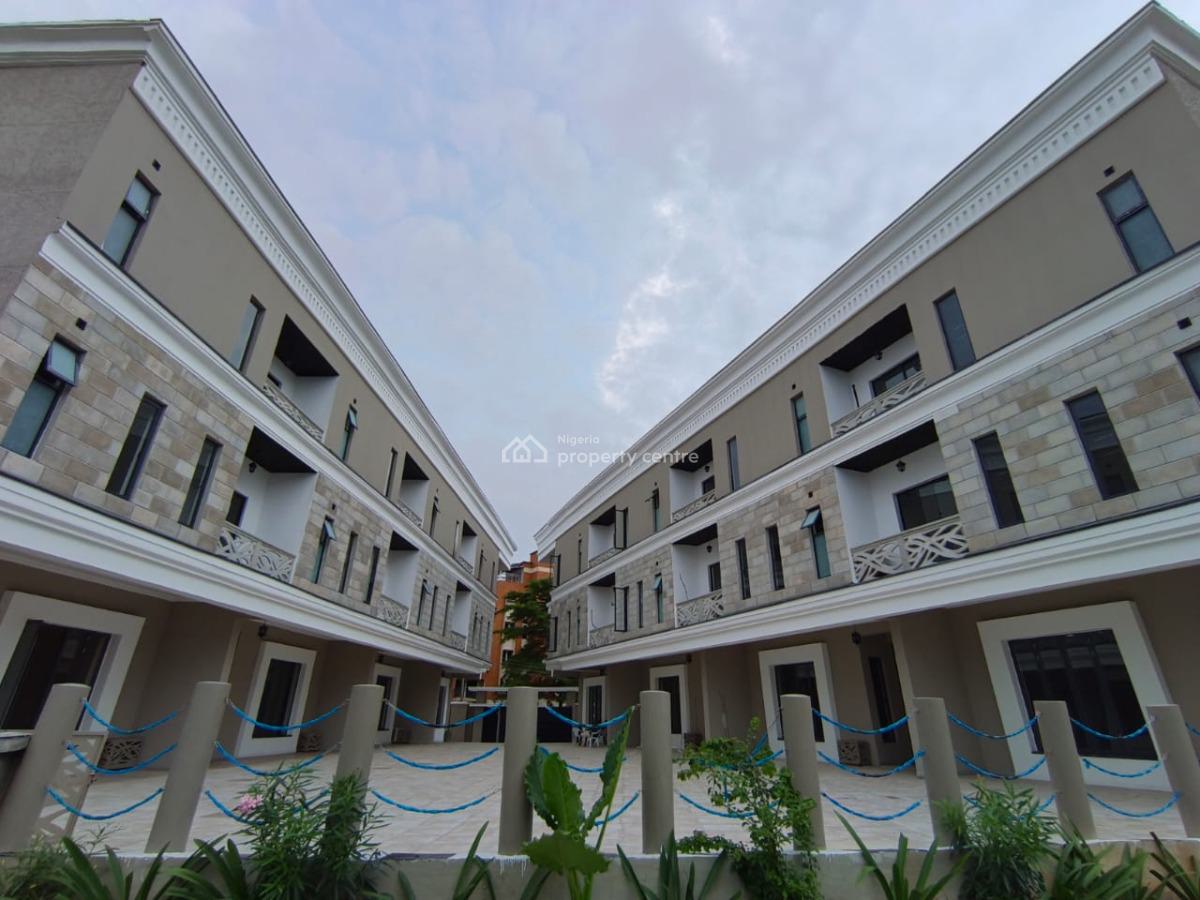 5 Bedroom Terrace Duplexes, Remi Olowude Street, Parkview, Ikoyi, Lagos, Terraced Duplex for Sale
