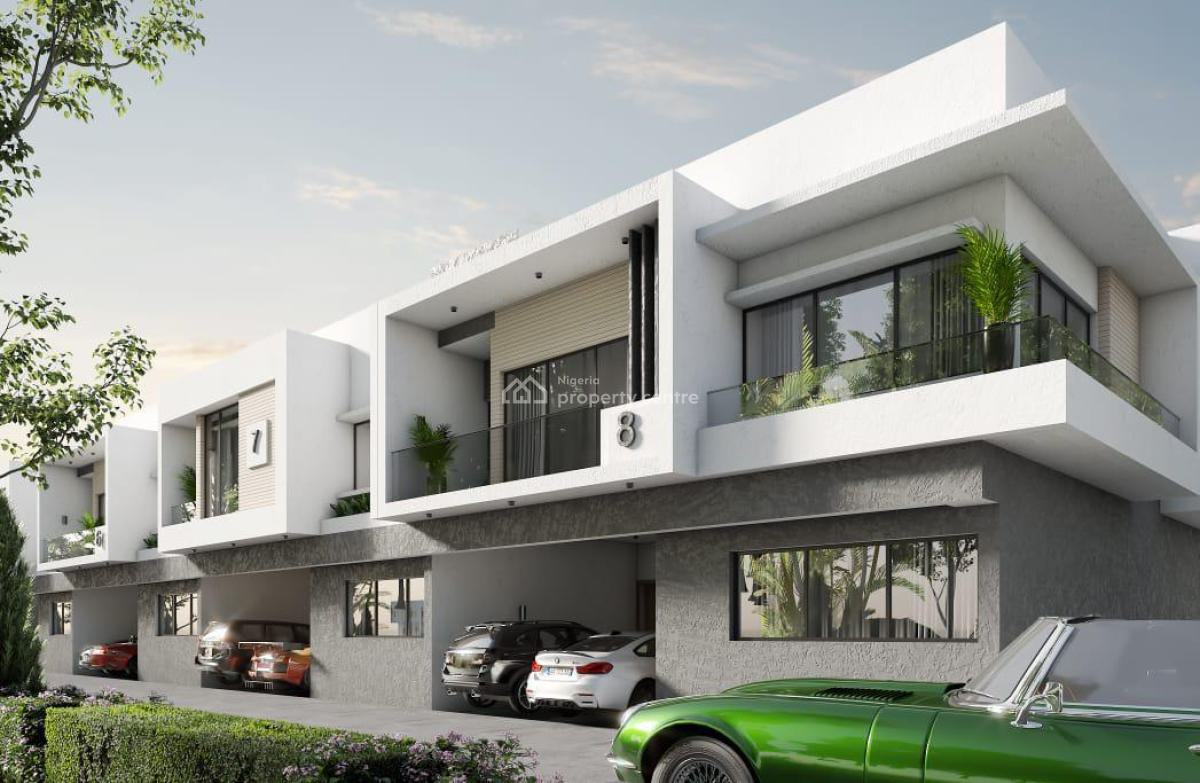 5 Bedroom Terrace Duplexes, Remi Olowude Street, Parkview, Ikoyi, Lagos, Terraced Duplex for Sale
