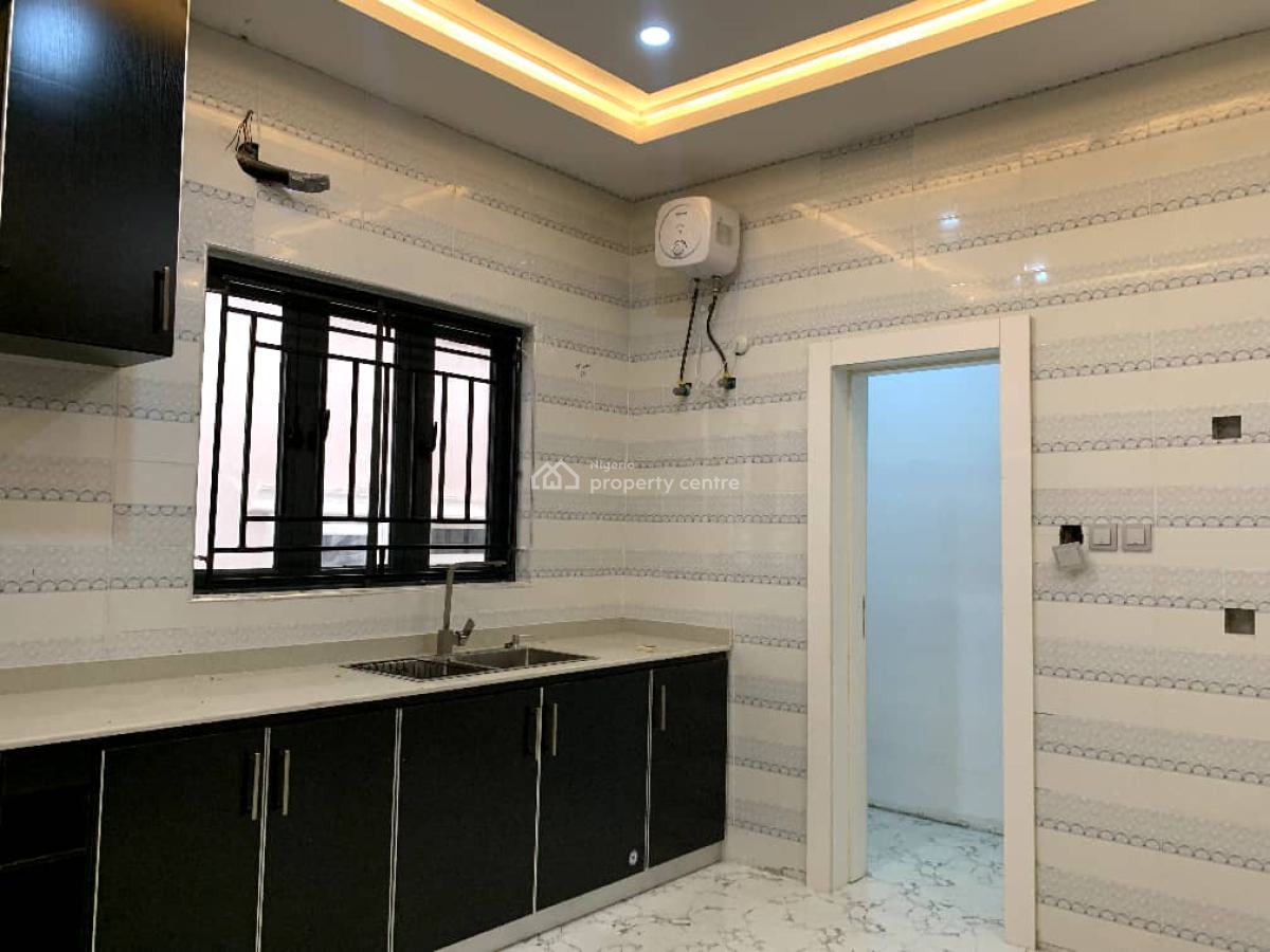 Brand New 2 Bedroom Flat Upstairs, Sangotedo, Ajah, Lagos, Flat / Apartment for Rent