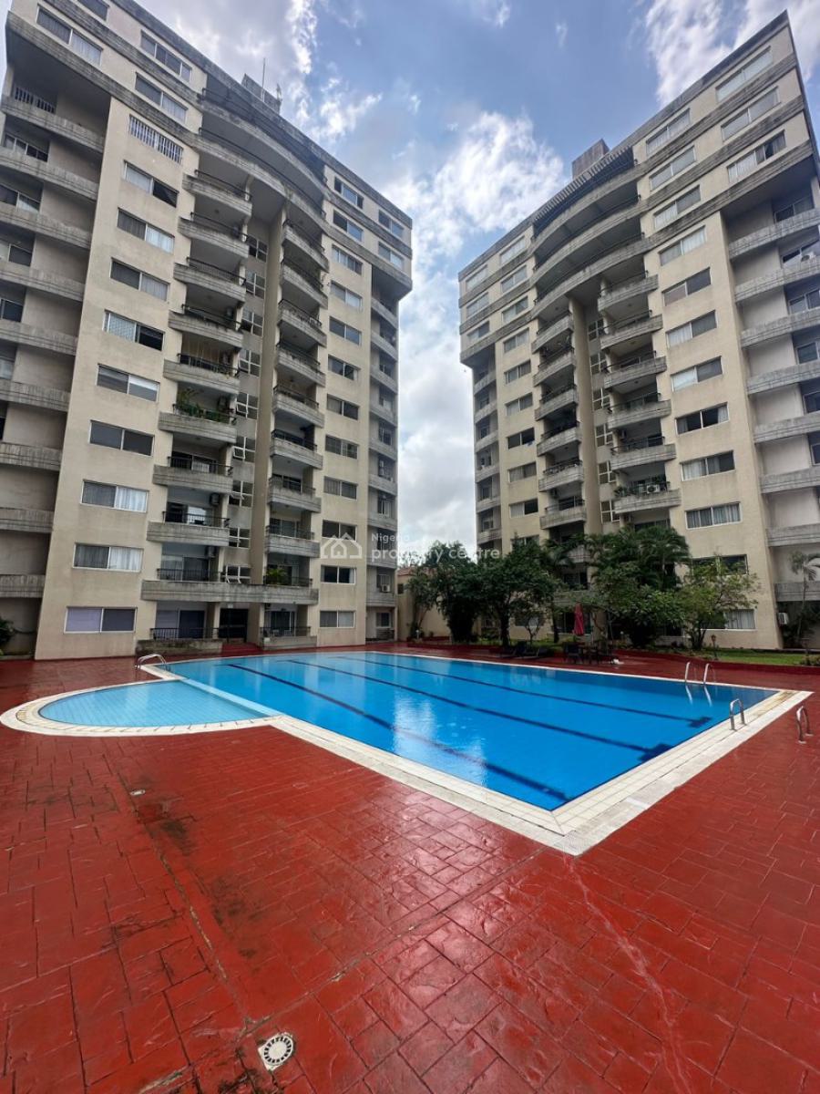 Well-maintained Spacious 3-bedroom Apartment on The 4th Floor, Ikoyi, Lagos, Flat / Apartment for Rent