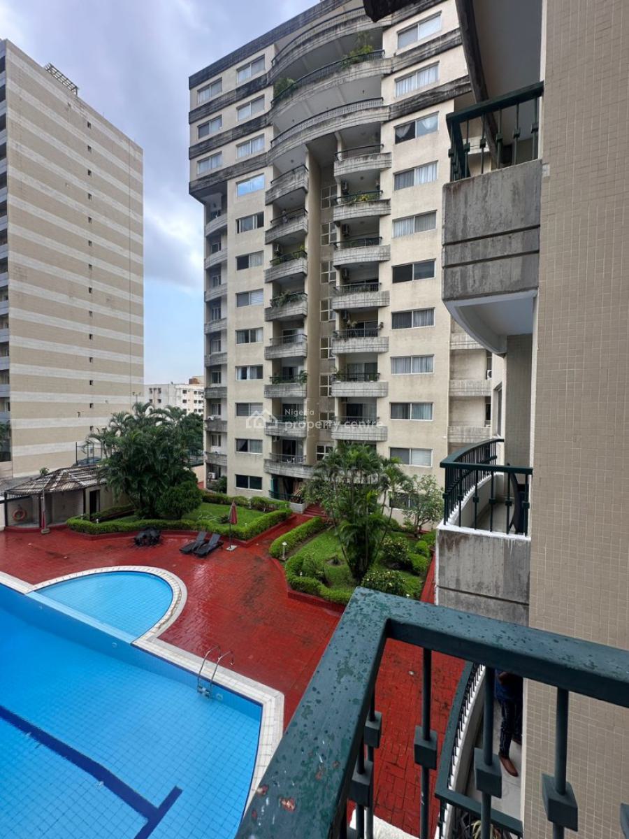 Well-maintained Spacious 3-bedroom Apartment on The 4th Floor, Ikoyi, Lagos, Flat / Apartment for Rent
