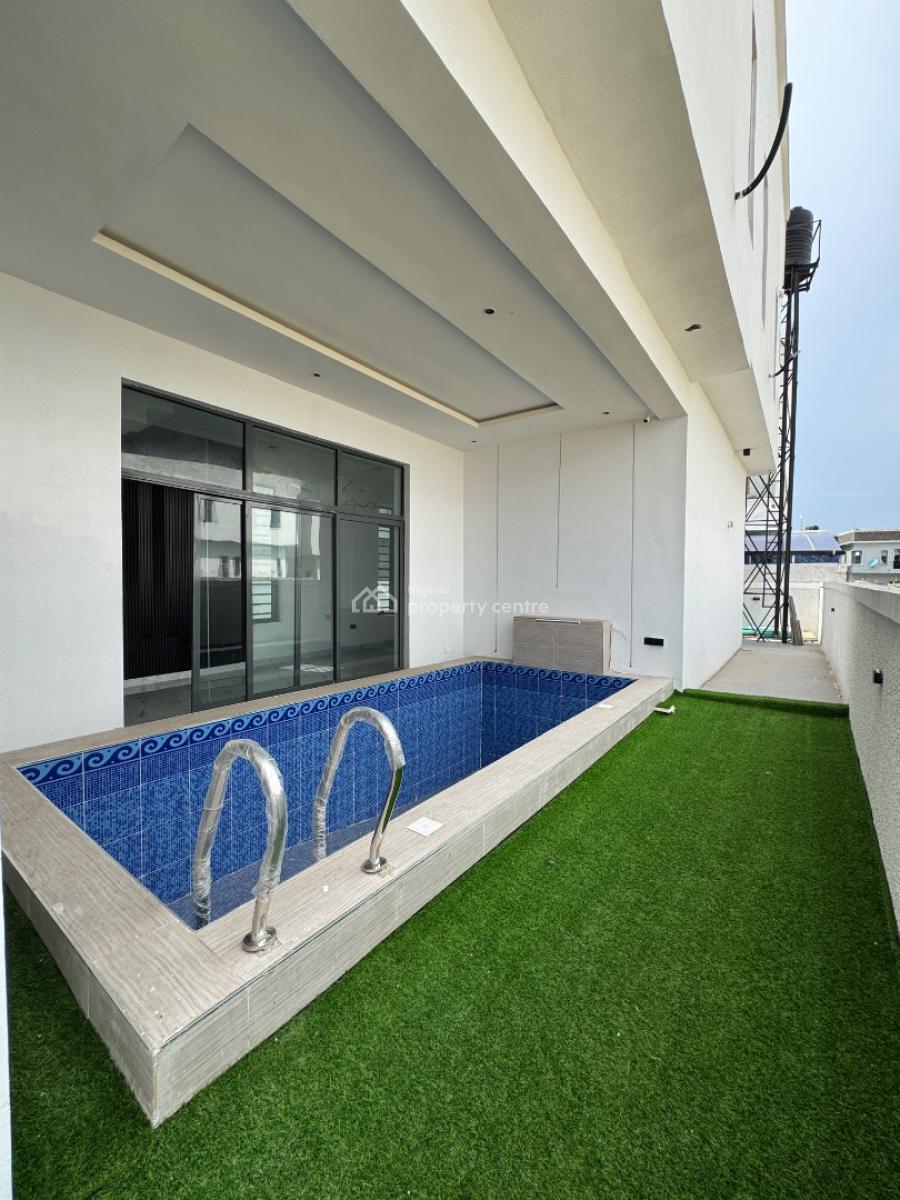 5-bedroom Fully Detached Duplex with Home Office, Bq & Pool, Ajah, Ajah, Lagos, Detached Duplex for Sale