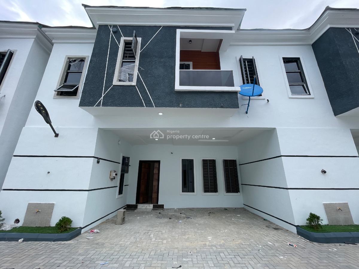 Newly Built 3 Bedroom Terrace Duplex, Mobil Road, Lekki 2, Ajah, Lagos, Terraced Duplex for Rent