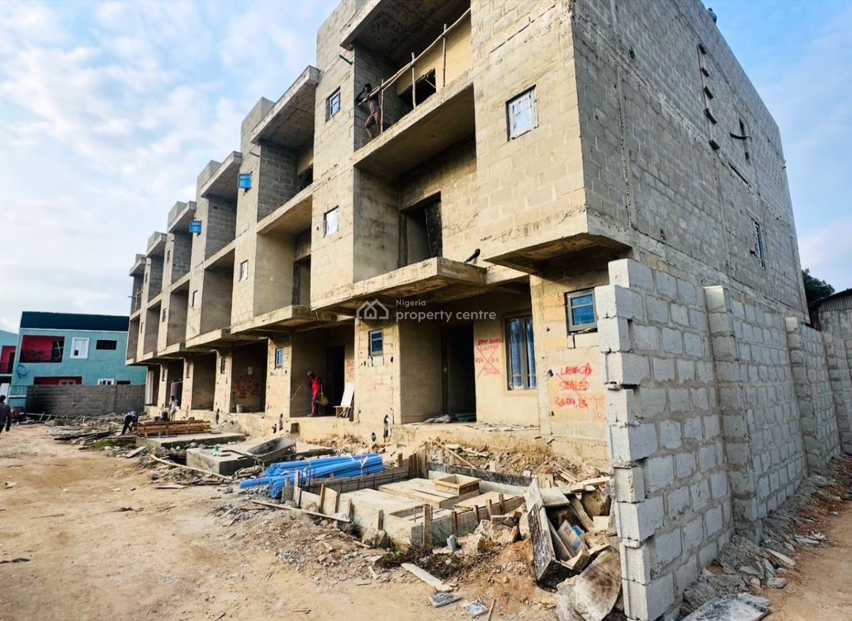 Newly Built 4 Bedroom Terrace Duplex, Oko-oba, Agege, Lagos, Terraced Duplex for Sale