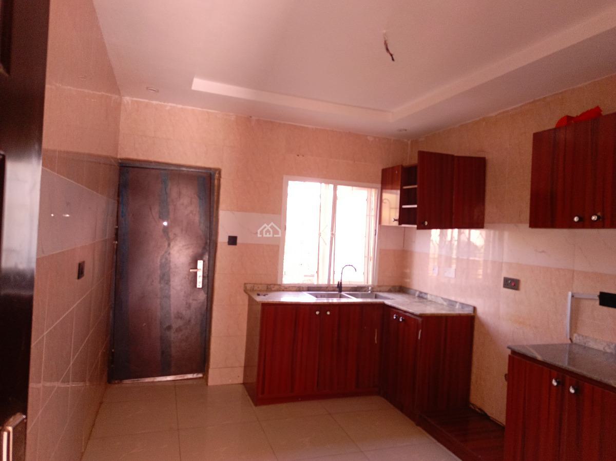 Amazing 4 Bedroom Terrace Duplex 1 Room Downstairs, 3 Rooms Up Stairs, Life Camp, Abuja, Terraced Duplex for Rent