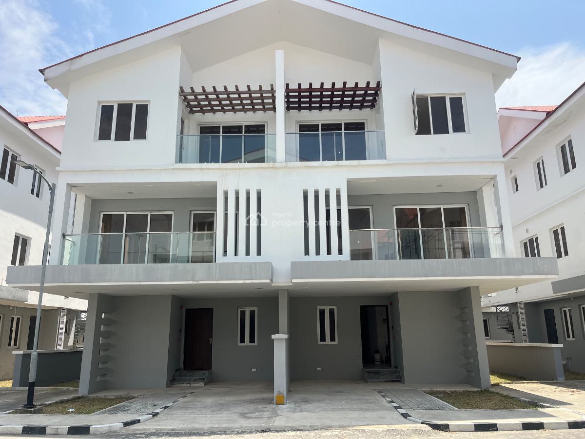 4 Bedroom Semi Detached Duplex, Chevron Estate, Lekki, Lagos, Semi-detached Duplex for Rent