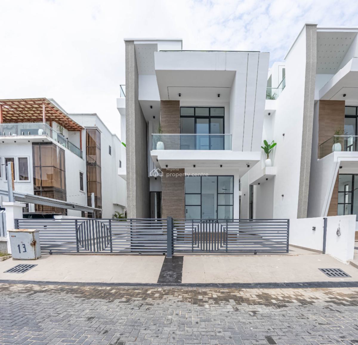 Exquisite 5-bedroom Detached Duplex with Top-class Amenities in Osapa, Osapa, Lekki, Lagos, Detached Duplex for Sale