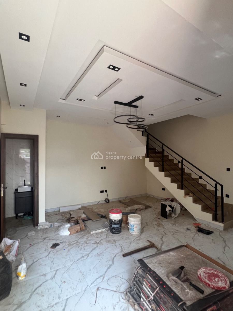 Modern 4 Bedrooms Semi Detached House with All En-suite Bedrooms + Bq, Gra Phase 1, Magodo, Lagos, Semi-detached Duplex for Sale