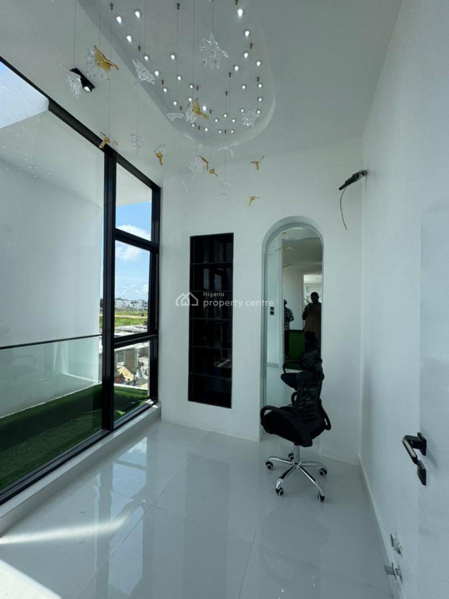 5-bedroom Fully Detached Waterfront Duplex with Private Elevator, Osapa, Lekki, Lagos, Detached Duplex for Sale