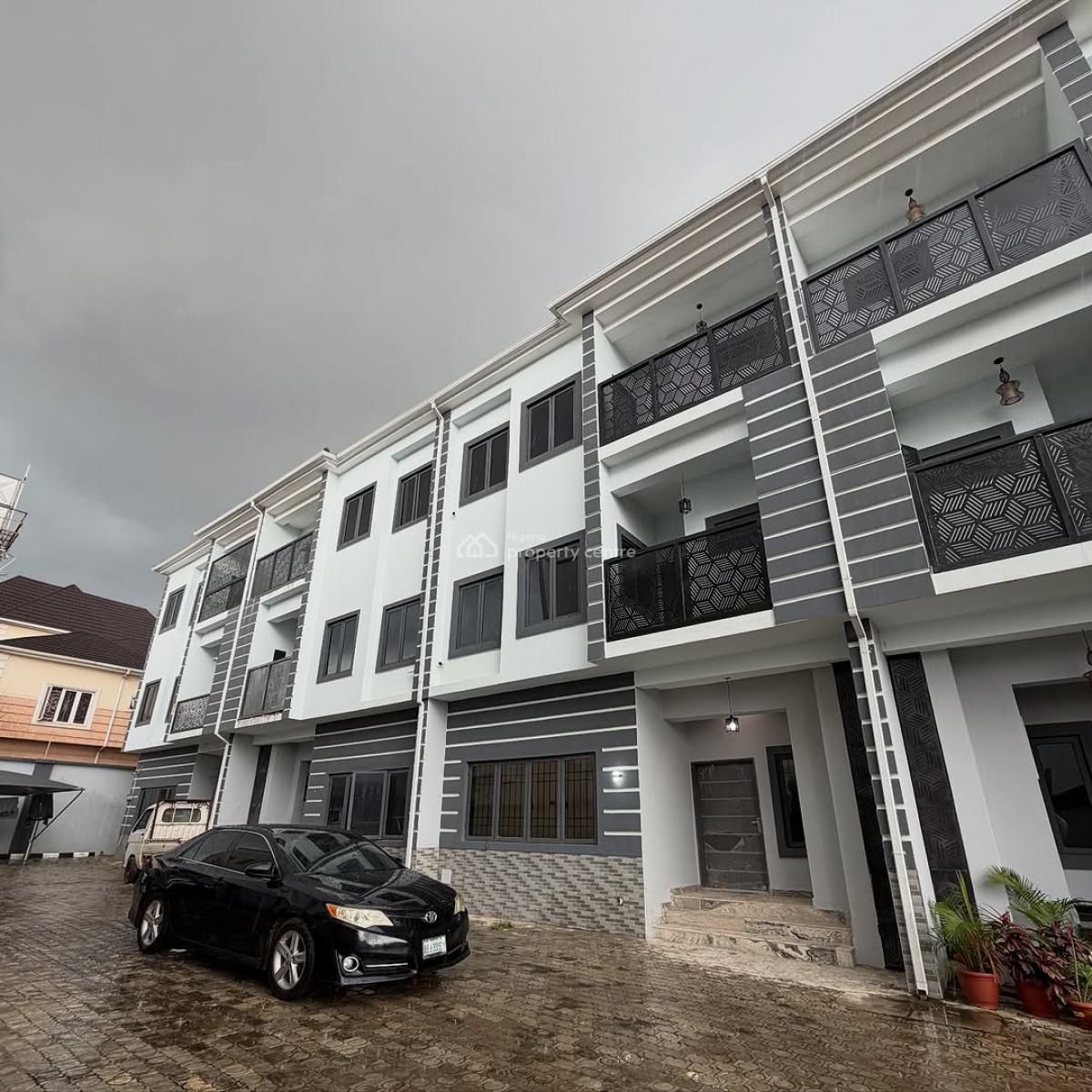 Newly Constructed 4 Bedrooms Terrace Duplex, Jahi, Abuja, Terraced Duplex for Sale
