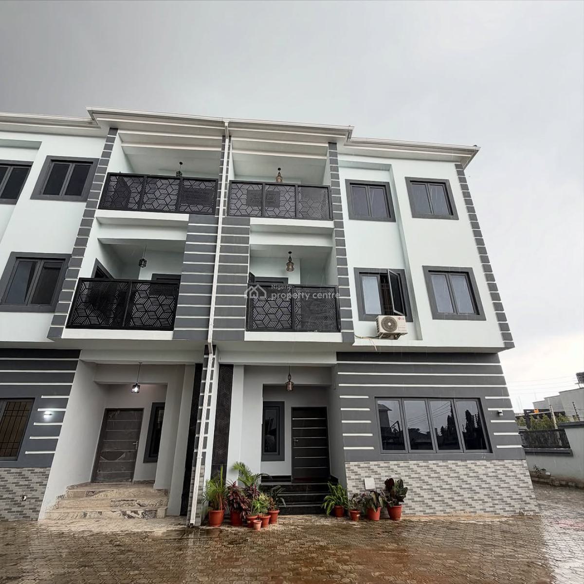 Newly Constructed 4 Bedrooms Terrace Duplex, Jahi, Abuja, Terraced Duplex for Sale