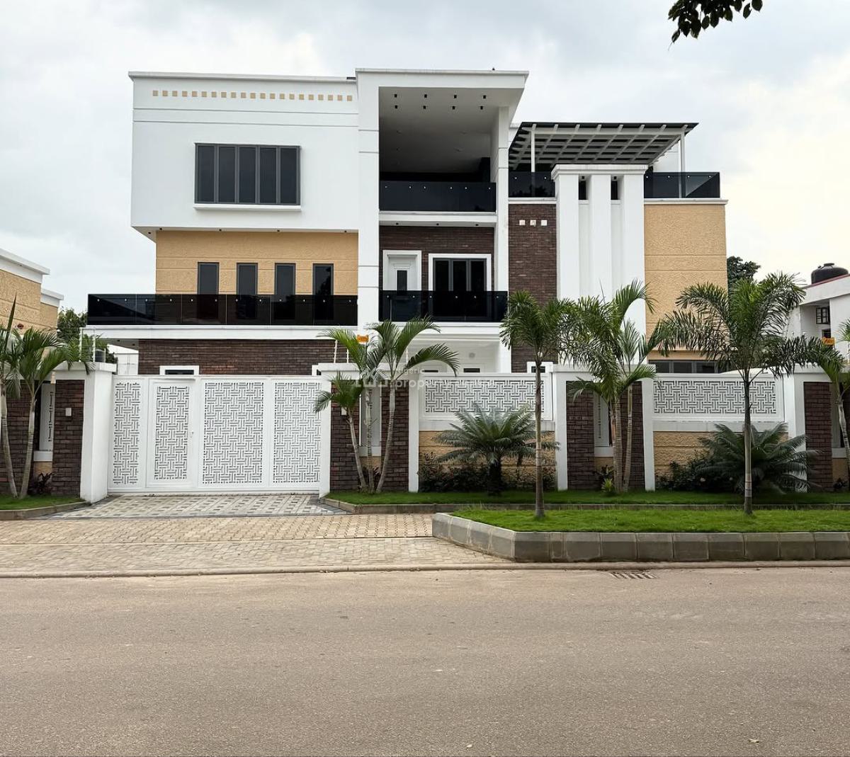 Newly Constructed Taste Fully Finished 8 Bedrooms Luxury Smart Home, Wuse 2, Abuja, Detached Duplex for Sale