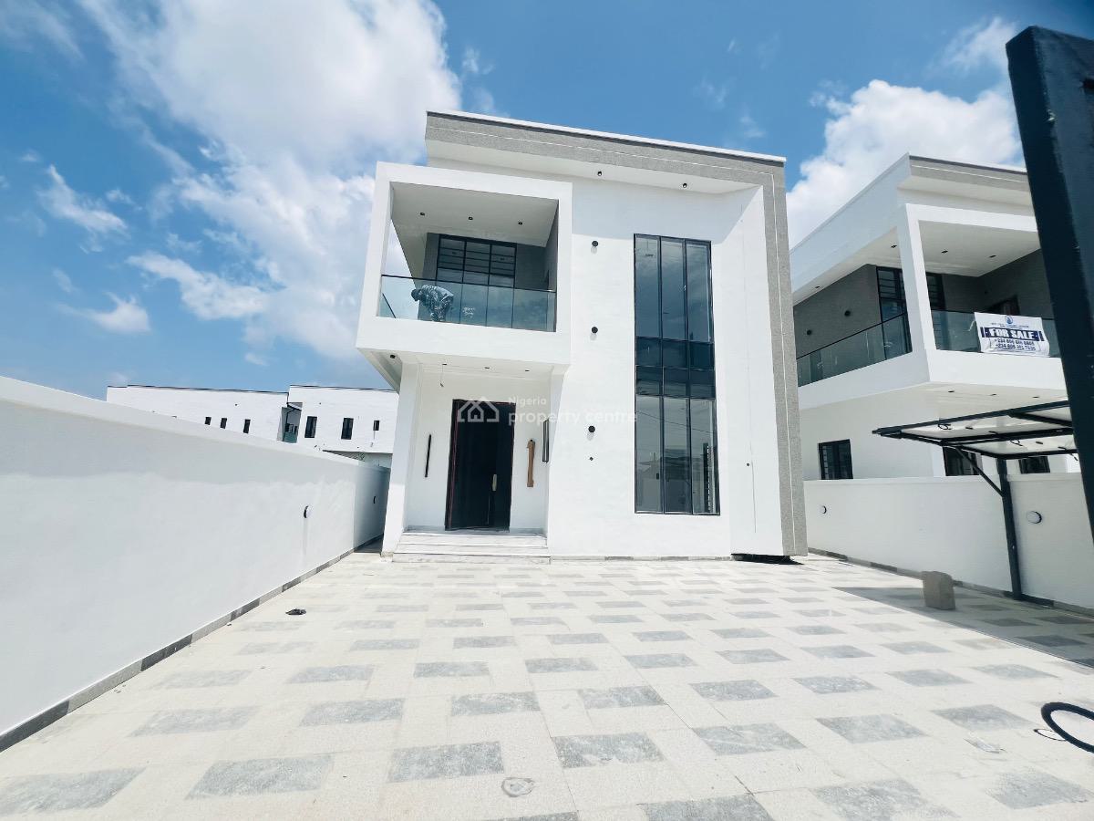 4 Bedroom Detached Duplex with Bq, Lekki Palm City, Ajah, Lagos, Detached Duplex for Sale