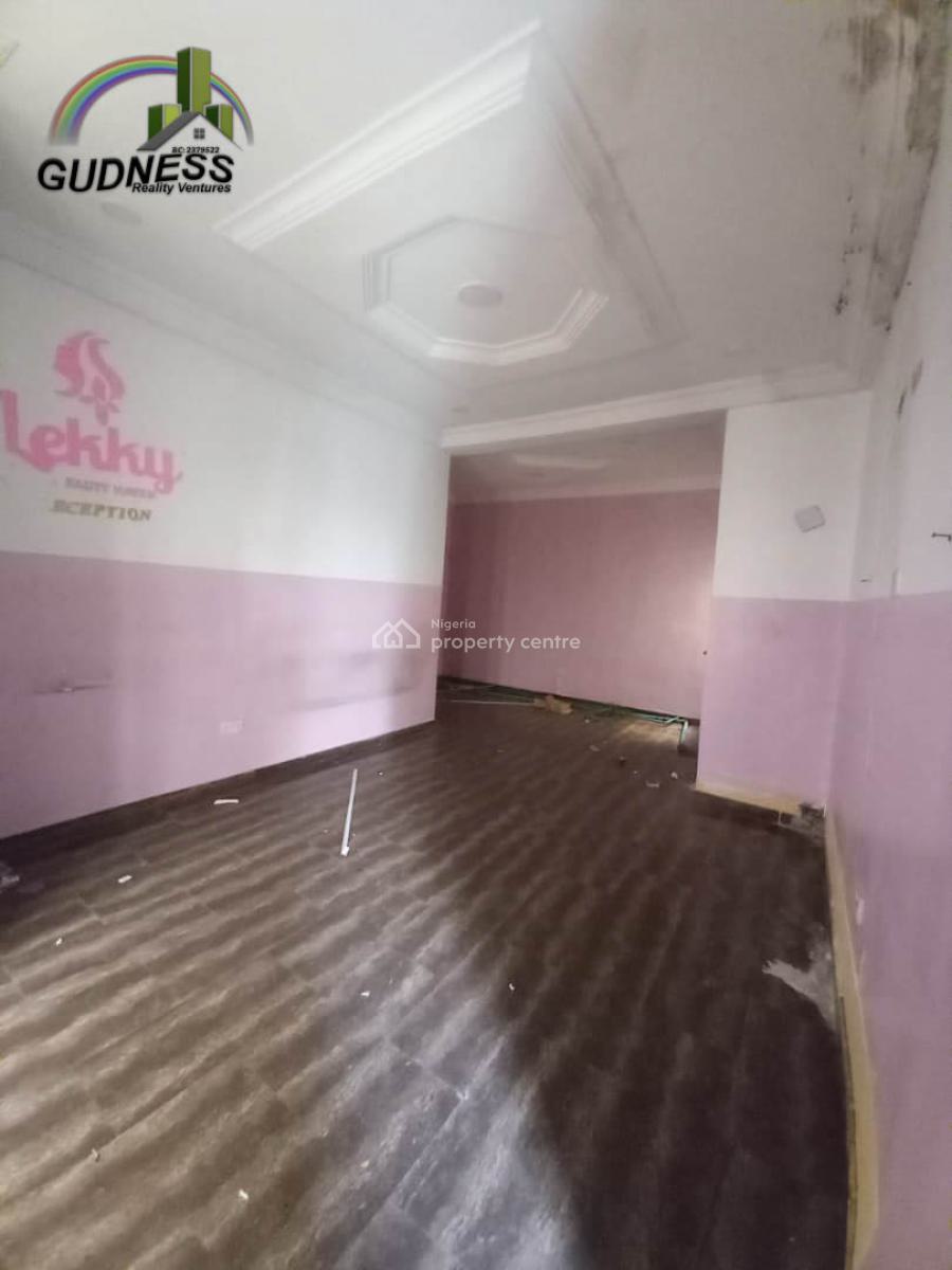 Office/shop Space Consisting of 2 Bedroom Flat Upstairs, Lekky County Homes, Ikota, Lekki, Lagos, Plaza / Complex / Mall for Rent