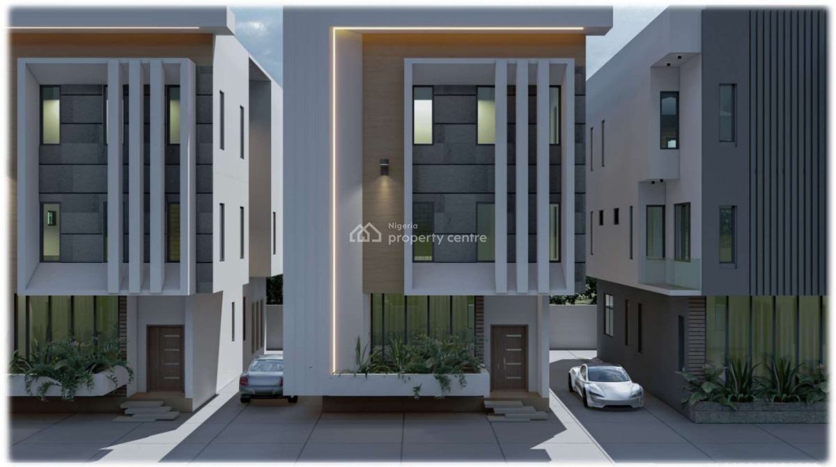Brand New 4 Bedroom Duplex with Bq, Bode Olajumoke Street, Parkview, Ikoyi, Lagos, Semi-detached Duplex for Sale