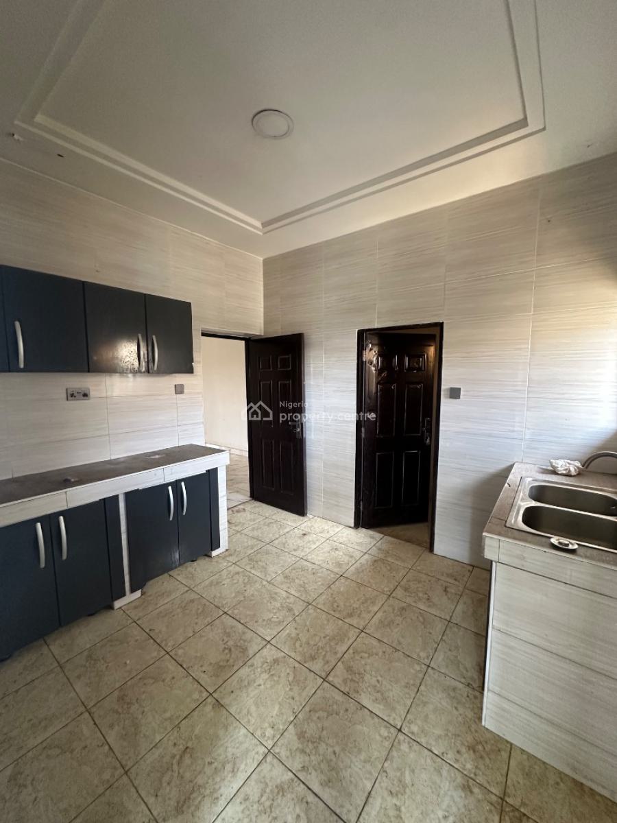 Standard 3 Bedroom Apartment with Kitchen Palm Tree and Balcony, Along Apo Primary/ Wumba District Road, Apo, Abuja, Flat / Apartment for Rent