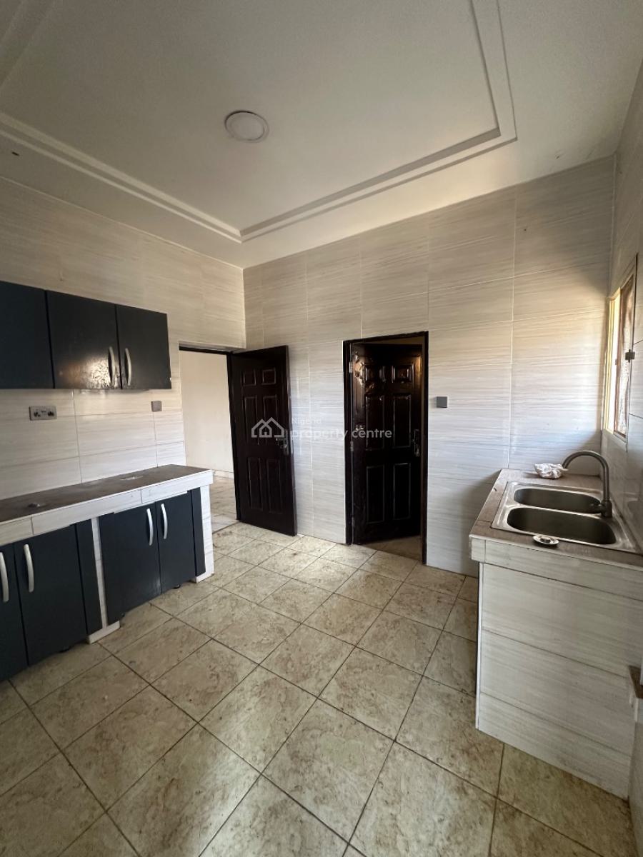 Standard 3 Bedroom Apartment with Kitchen Palm Tree and Balcony, Along Apo Primary/ Wumba District Road, Apo, Abuja, Flat / Apartment for Rent