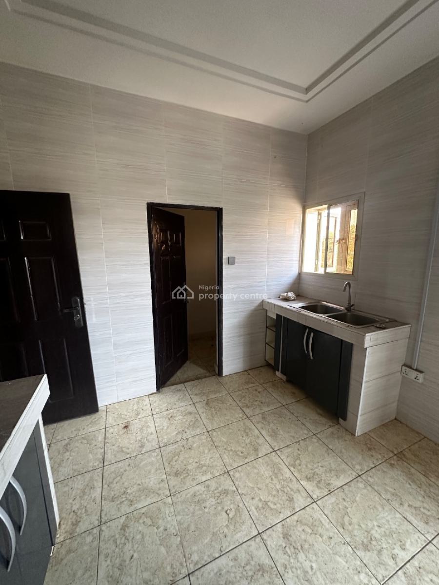 Standard 3 Bedroom Apartment with Kitchen Palm Tree and Balcony, Along Apo Primary/ Wumba District Road, Apo, Abuja, Flat / Apartment for Rent