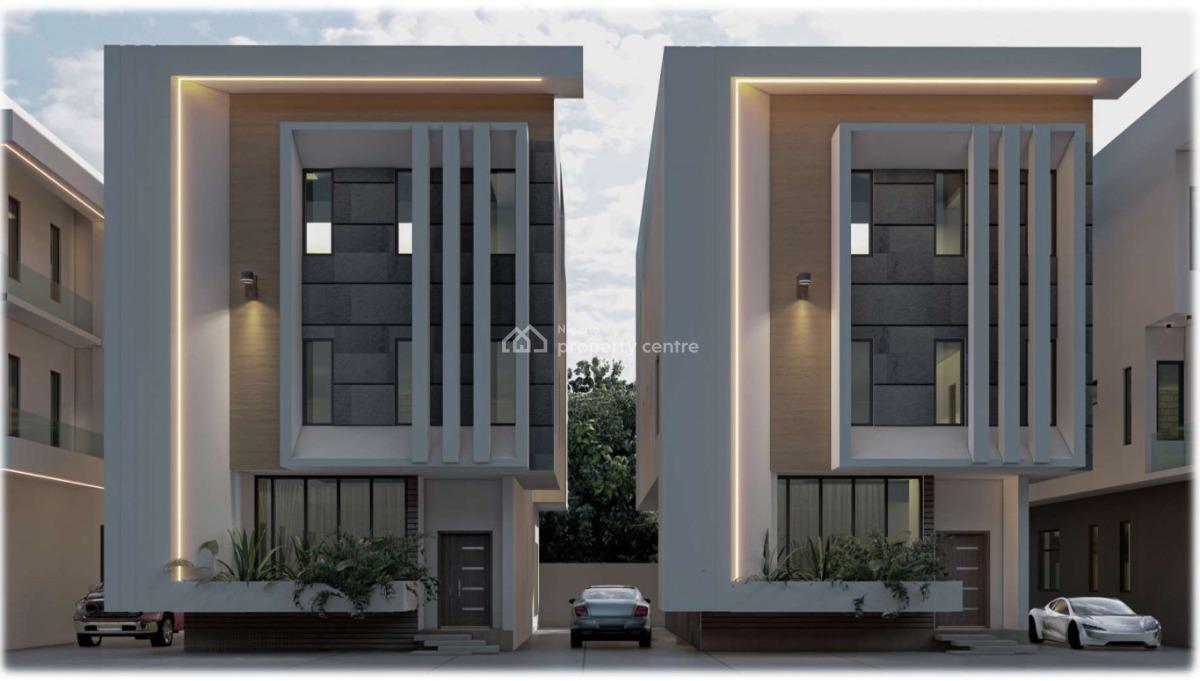 Brand New 4 Bedroom Duplex with 2 Kitchen and 2 Bq, Bode Olajumoke Street, Parkview, Ikoyi, Lagos, Detached Duplex for Sale
