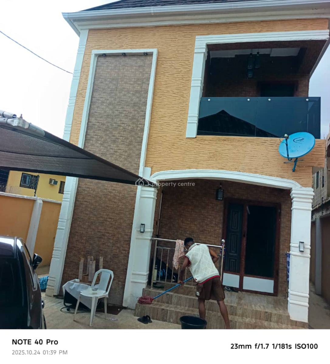 Newly Built 3 Bedroom Duplex + Flats Beautifully Crafted, Off Fagba Area, Ifako-ijaiye, Lagos, House for Sale